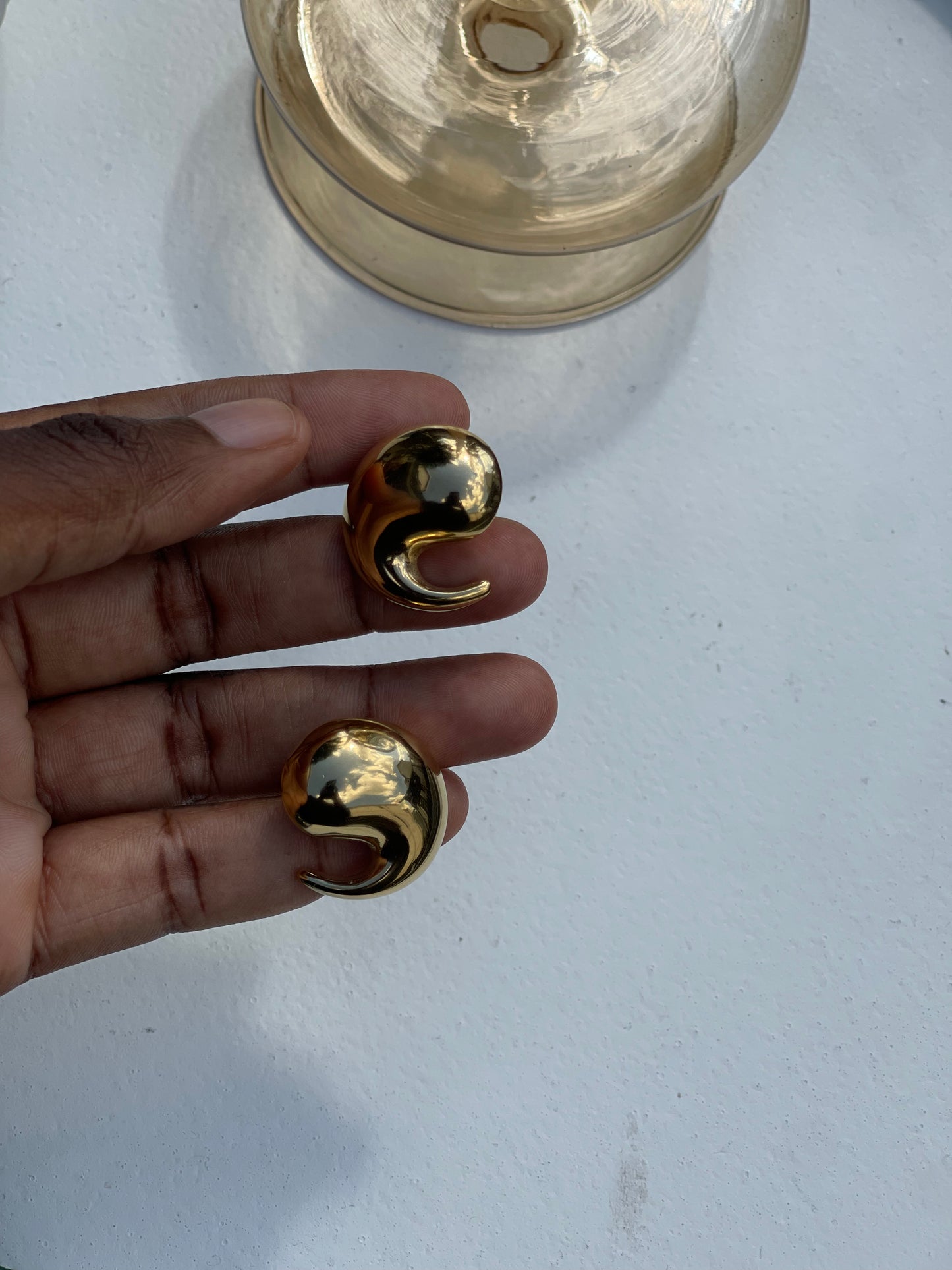 Mihloti Gold Earrings