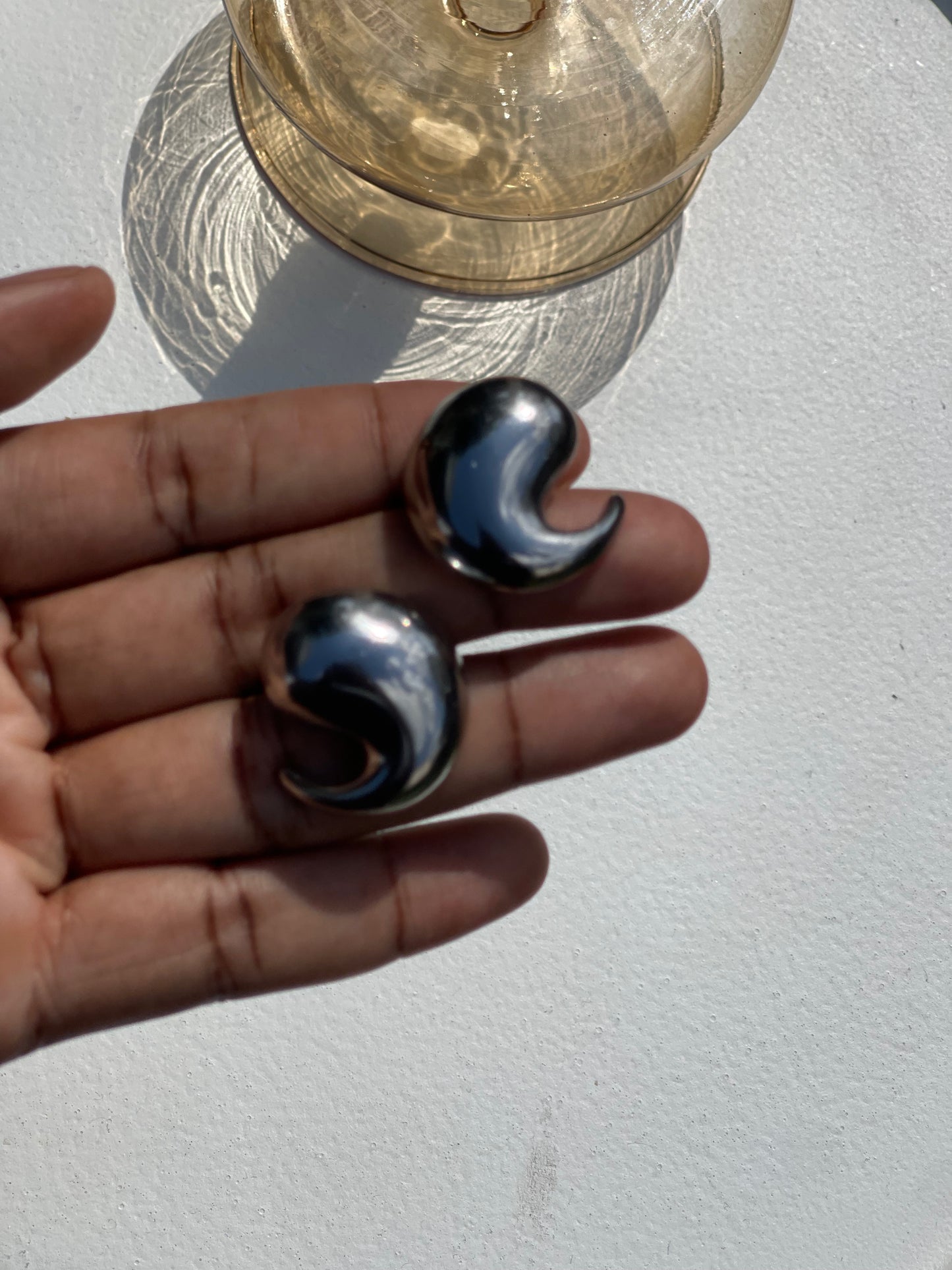 Mihloti Silver Earrings
