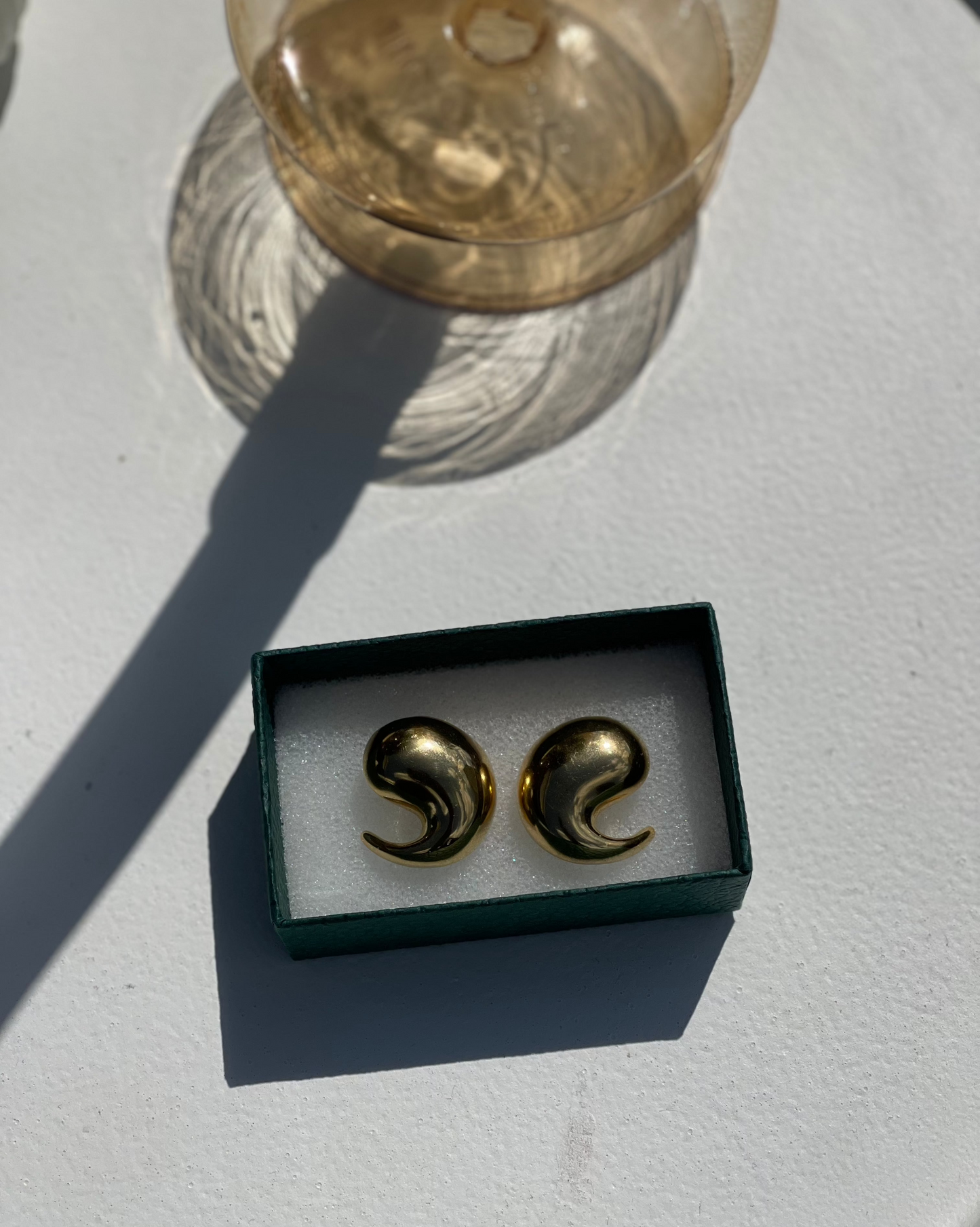 Mihloti Gold Earrings
