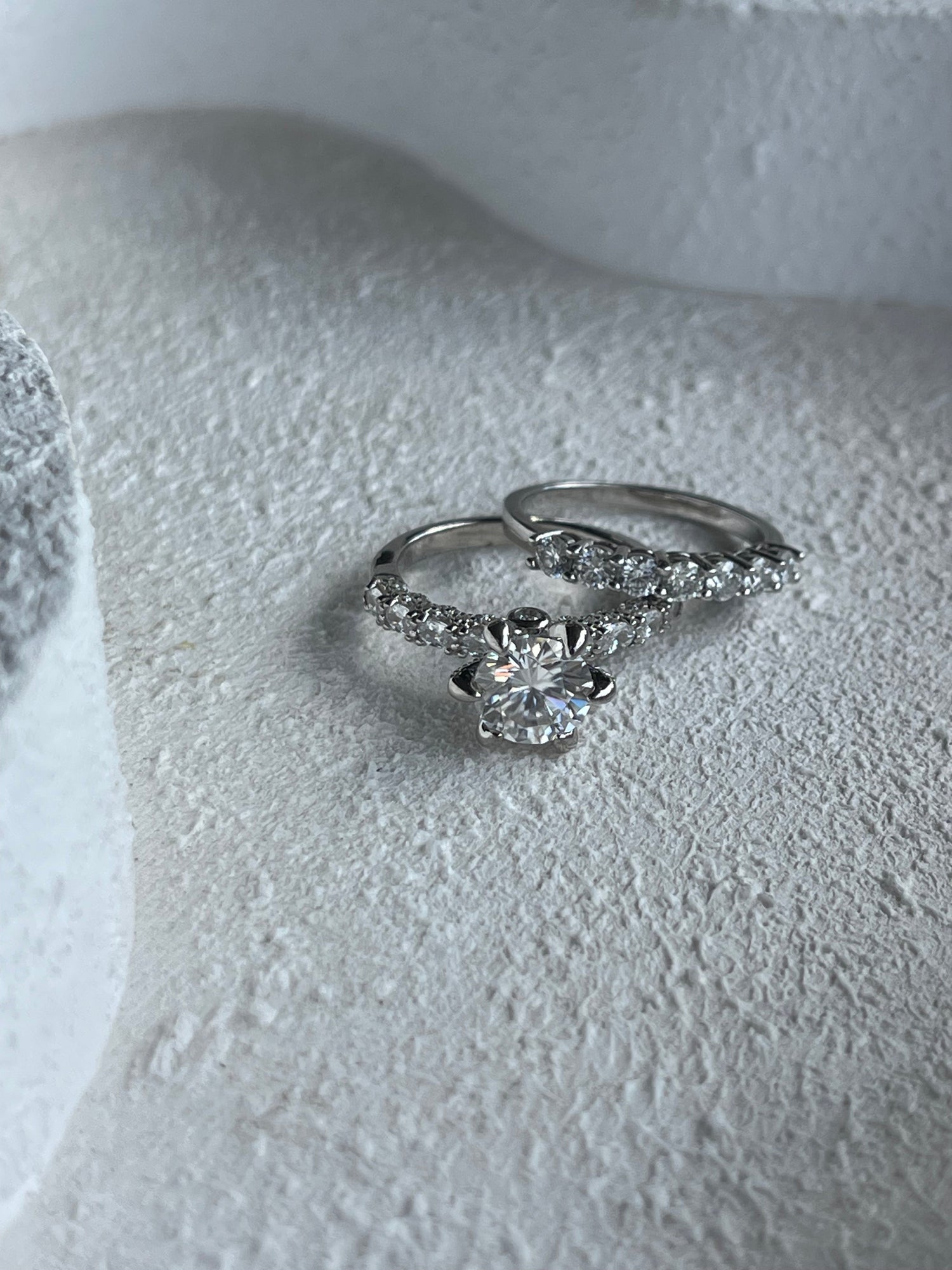 Moissanite Rings
